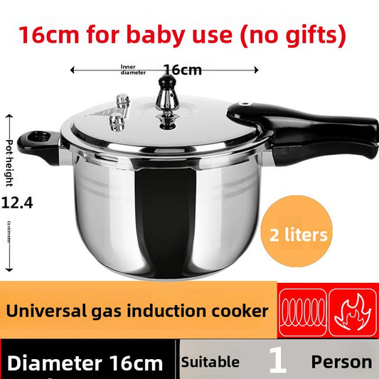 Stainless Steel Pressure Cooker for Quick and Healthy Meals