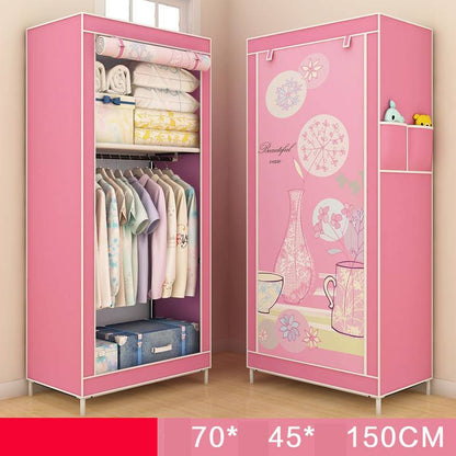 Single Dormitory Dust Closed Wardrobe – Compact Storage