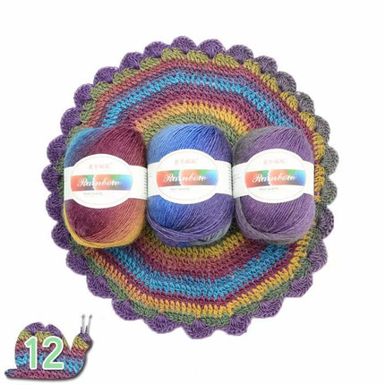 Buy Rainbow Ball of Yarn for DIY Sewing & Craft Making