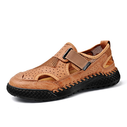 New Men’s Closed-Toe Sandals  Breathable Outdoor Casual