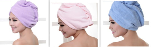 Buy Women's Hair Dryer Cap – Absorbent Quick-Dry Hair Towel