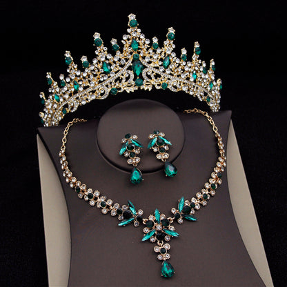 Buy Elegant Royal Queen Bridal Jewelry Sets with Tiara Crown.
