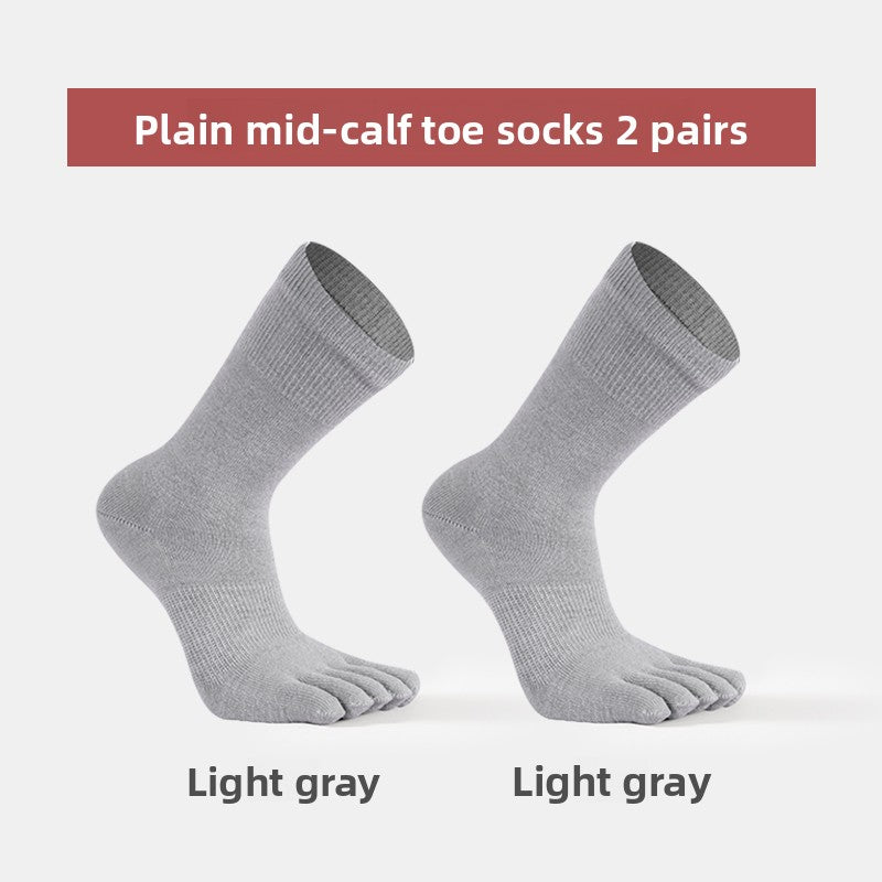 Women's Merino Wool Five-Toe Sports Socks Warm Daily Wear