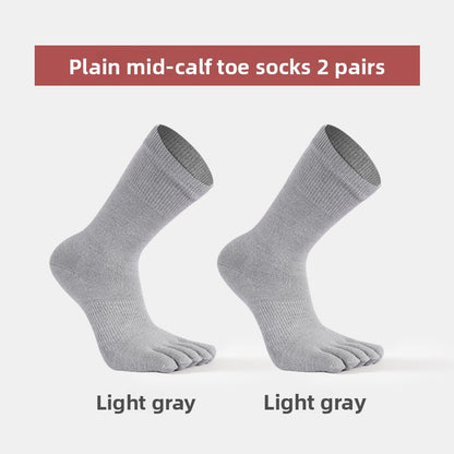 Women's Merino Wool Five-Toe Sports Socks Warm Daily Wear