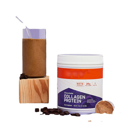 Chocolate Collagen Protein Powder for Muscle and Skin Health