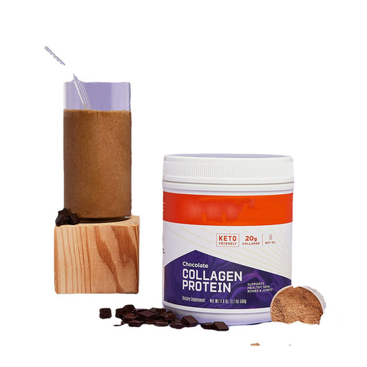 Chocolate Collagen Protein Powder for Muscle and Skin Health