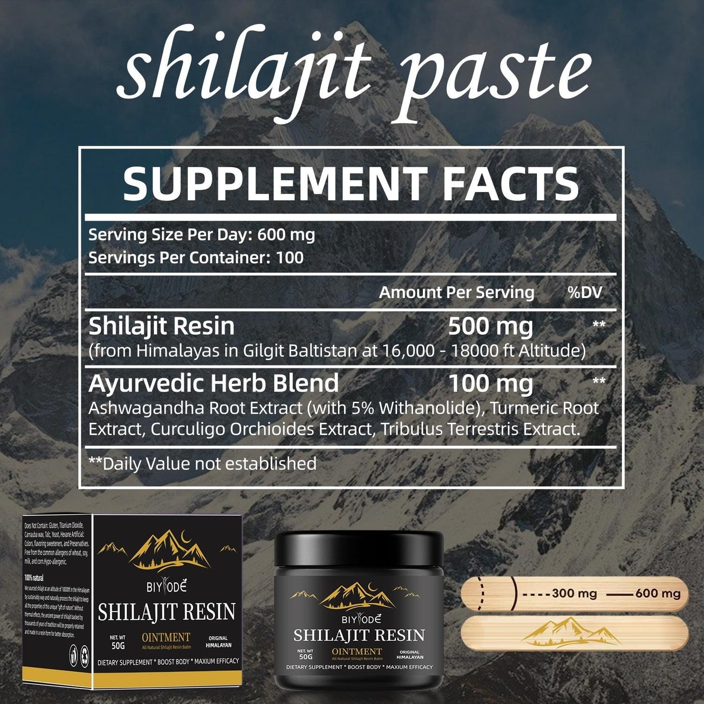 Sugar-Free Himalayan Shilajit Gummies Daily Best Supplement