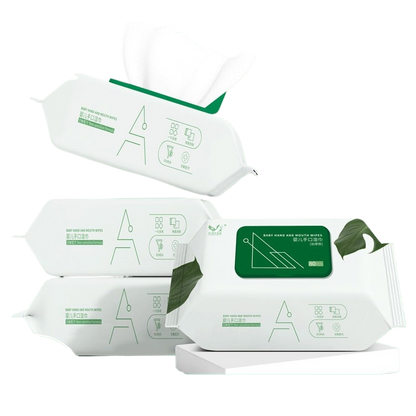 Thick Pearl Texture Baby Wet Wipes for Gentle Cleaning Uses