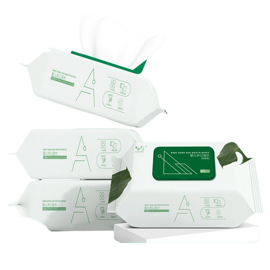 Thick Pearl Texture Baby Wet Wipes for Gentle Cleaning Uses