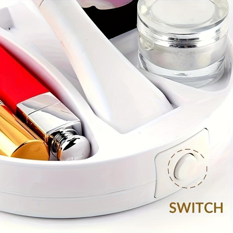 LED Illuminated Makeup Mirror – Perfect for Dorms & Bedrooms