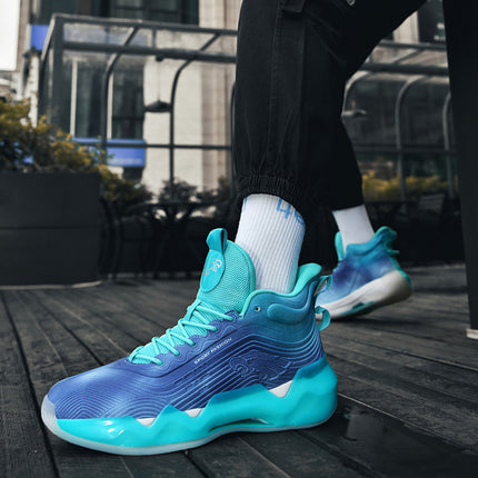 Luminous High-Top Basketball Shoes Stylish & Glow-in-the-Dark