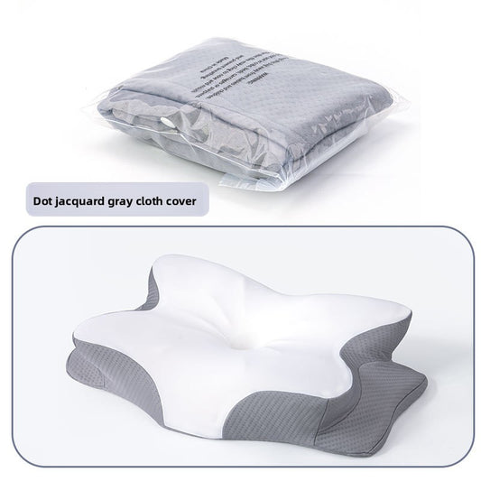 Butterfly Shape Neck Pillow Memory Foam Support Cushion Use
