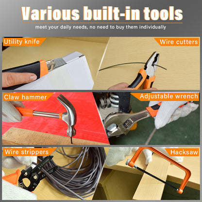  59-Piece Tool Set – Durable Tools for DIY & Household Use
global-swanky 3