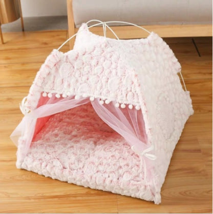 Buy Semi-Enclosed Pet Bed – Cozy Sleeping Space for Dogs & Cats