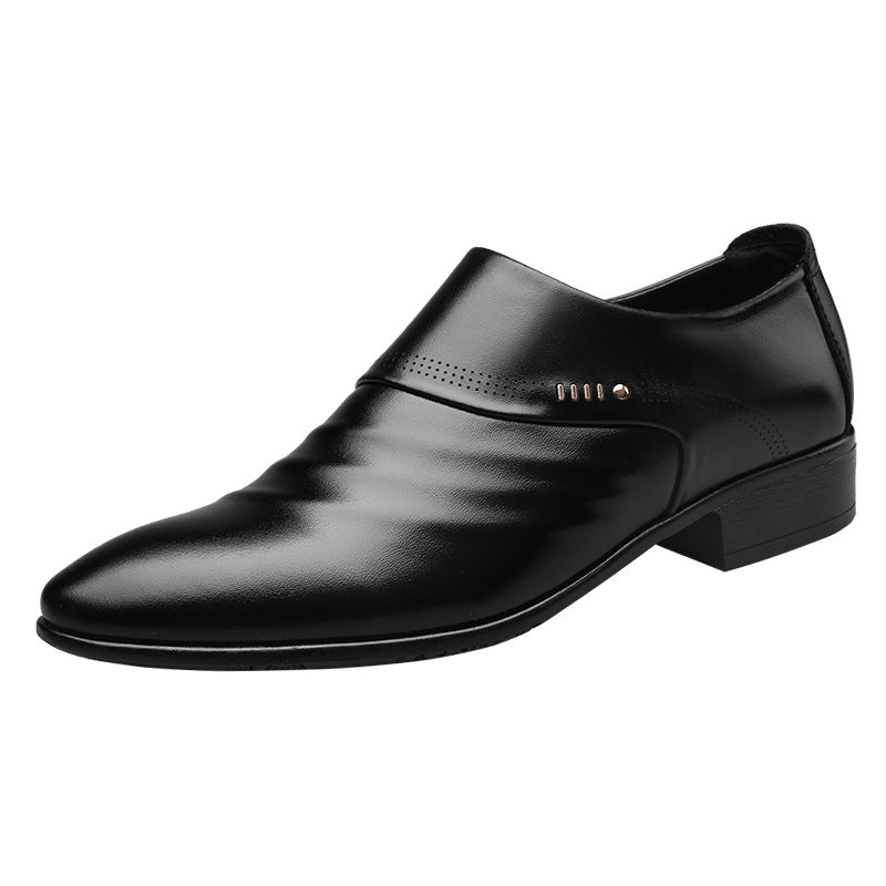 Buy Casual Pointed Toe Leather Shoes for Men Stylish Wear Daily