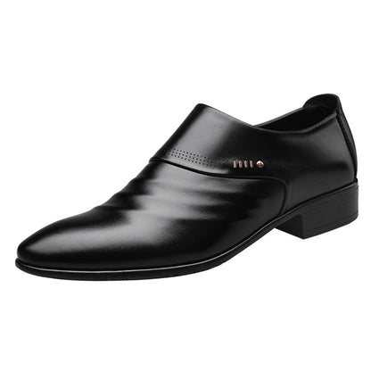 Buy Casual Pointed Toe Leather Shoes for Men Stylish Wear Daily