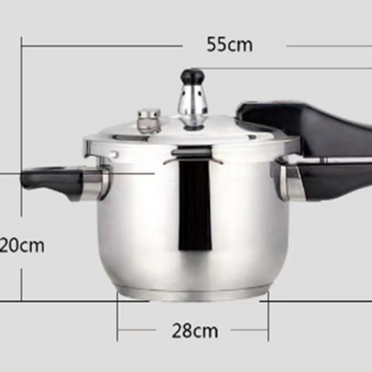 Durable Thickened Stainless Steel Pressure Cooker for Home