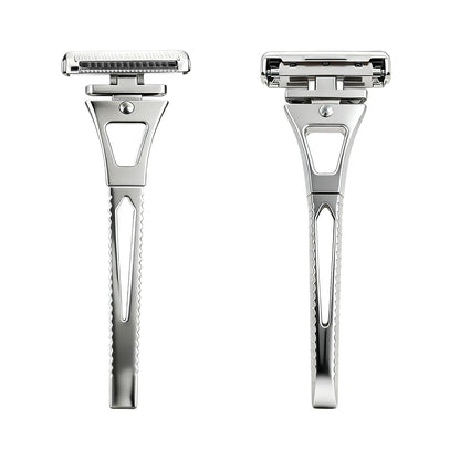 Men's Manual Shaving Razor Set for Smooth and Precise Shaves