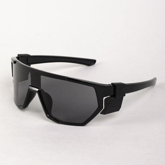 UV Protection Large Frame Sports Sunglasses for Active Use