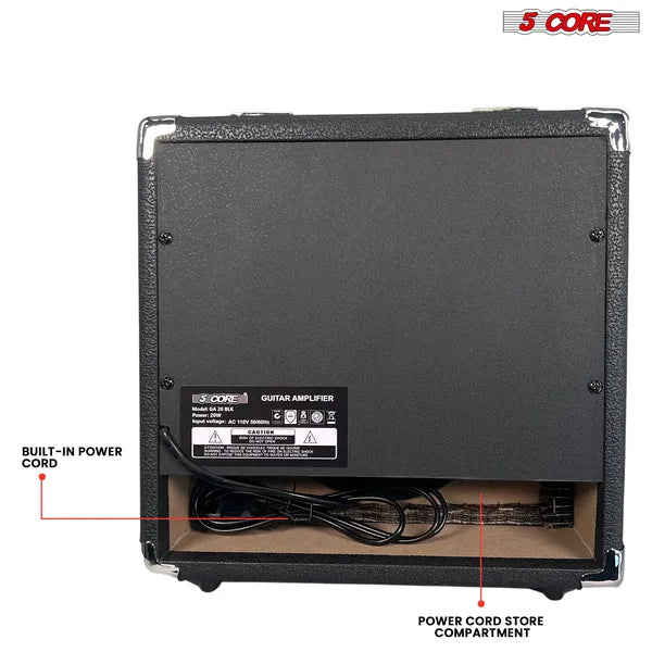 5 Core 20W Electric Guitar Amp Portable Mini Practice Amplifier
Global swanky 2