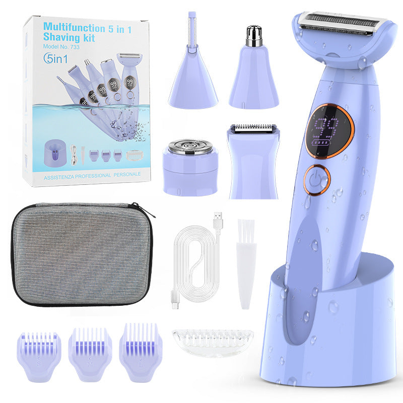 5-in-1 Electric Hair Trimmer Shaver
