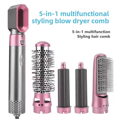 5-in-1 Hair Styling Comb with Hot Air