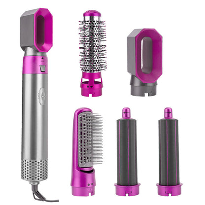 5-in-1 Hot Air Brush Automatic Curling Iron