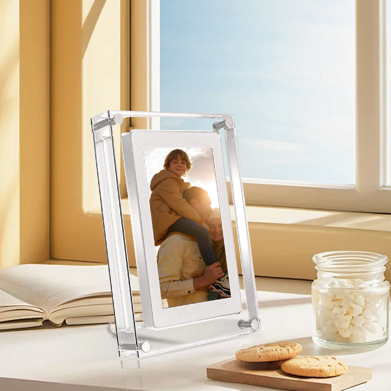 5 Inch IPS HD Acrylic Digital Photo Frame with Music Playback