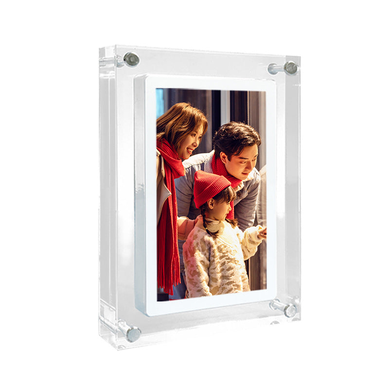5 inch transparent acrylic digital photo frame