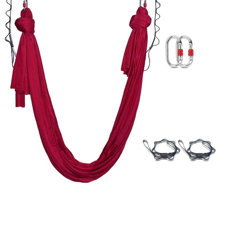 5-meter high yoga hammock