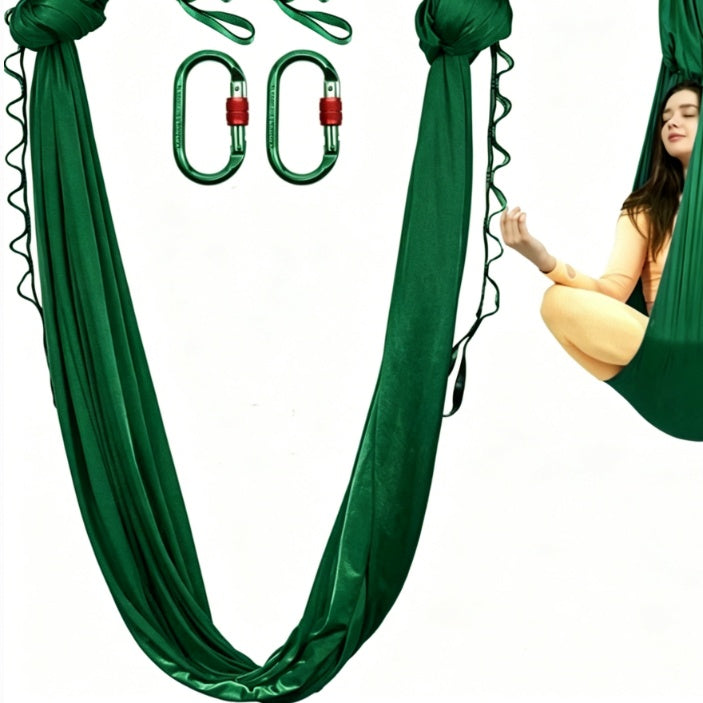 5-meter high yoga hammock