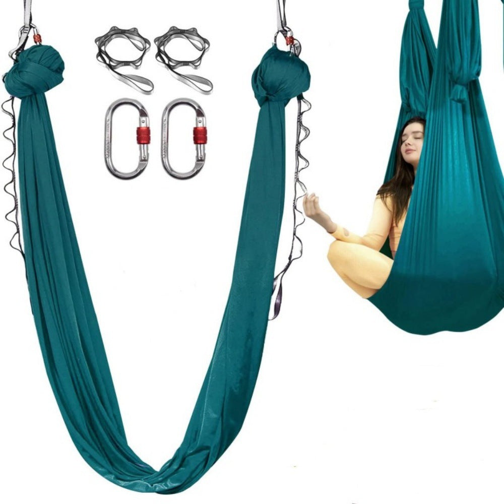 5-meter high yoga hammock