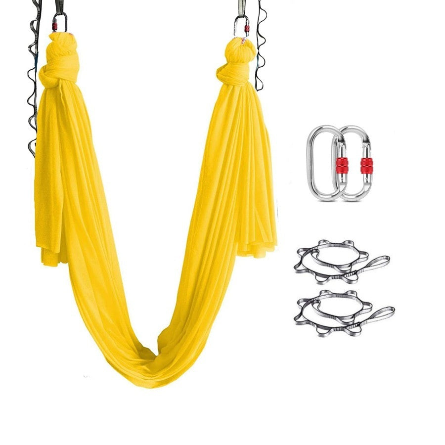 5-meter high yoga hammock