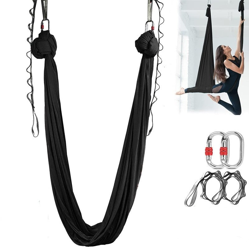 5-meter high yoga hammock