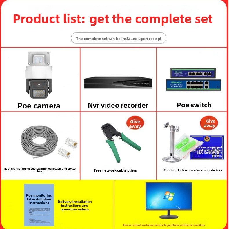 5 million POE surveillance cameras