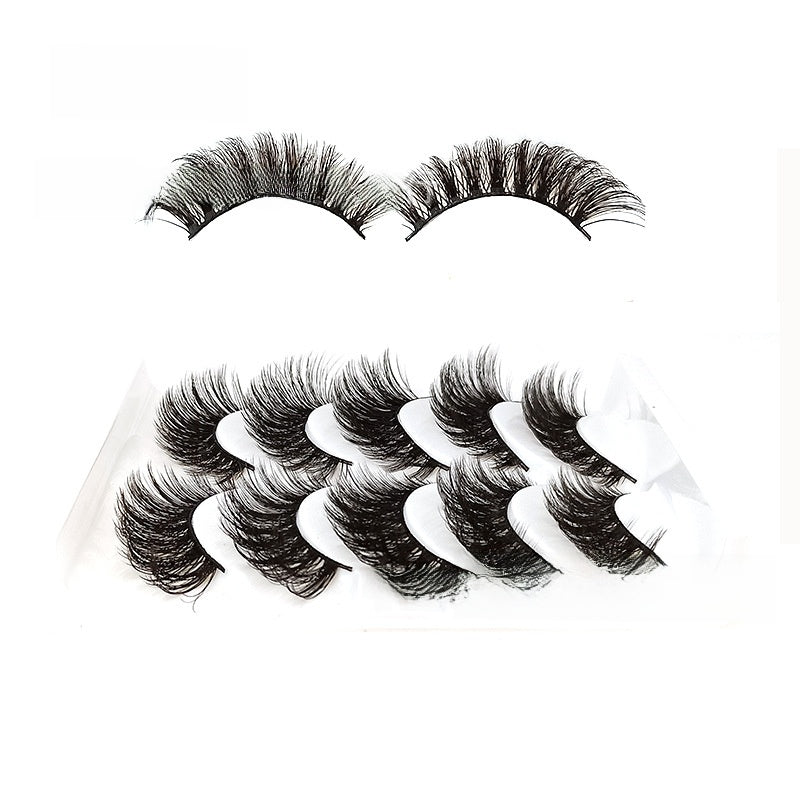 5 pairs of eyelashes