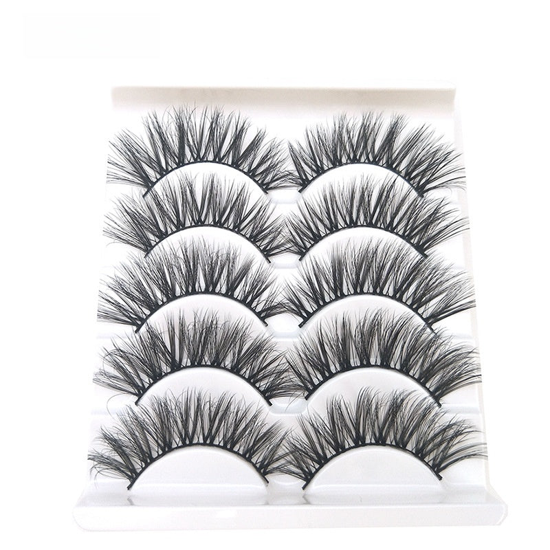 5 pairs of eyelashes