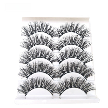 5 pairs of eyelashes