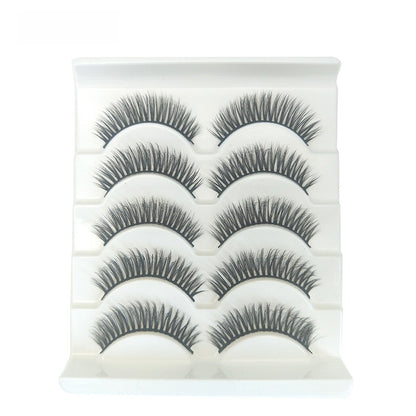 5 pairs of eyelashes