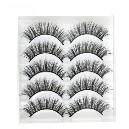 5 pairs of eyelashes