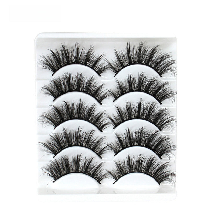 5 pairs of eyelashes