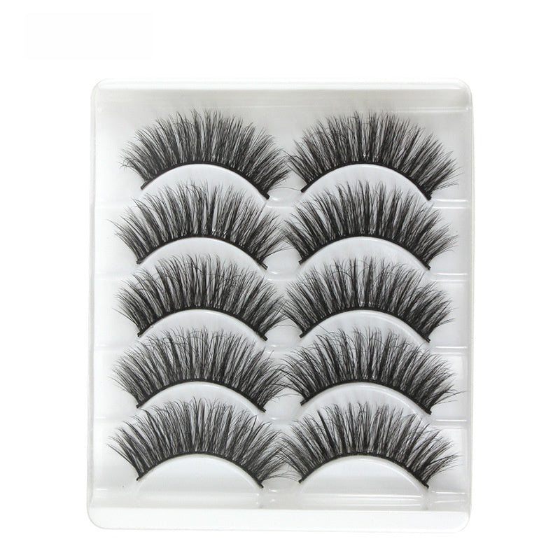 5 pairs of eyelashes