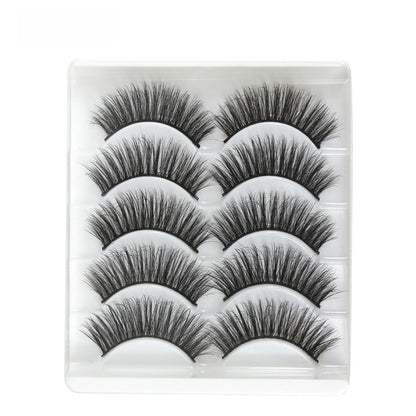 5 pairs of eyelashes