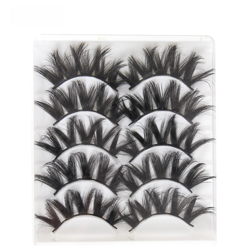 5 pairs of eyelashes
