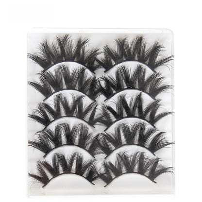 5 pairs of eyelashes