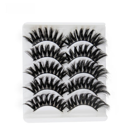 5 pairs of eyelashes