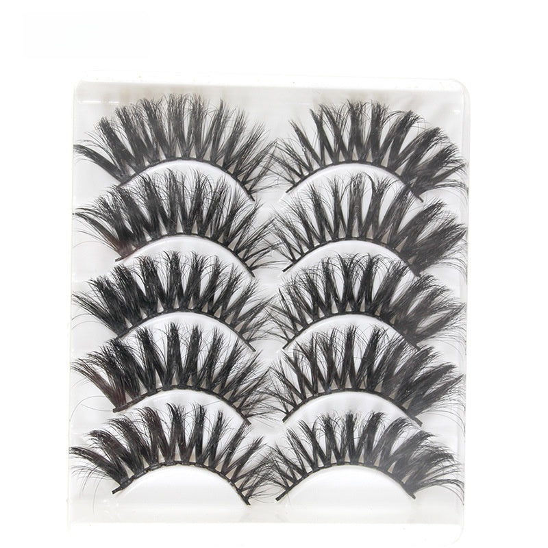 5 pairs of eyelashes