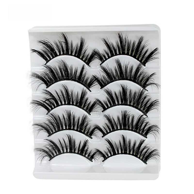 5 pairs of eyelashes