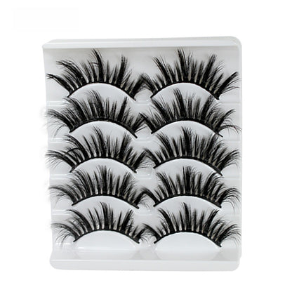 5 pairs of eyelashes