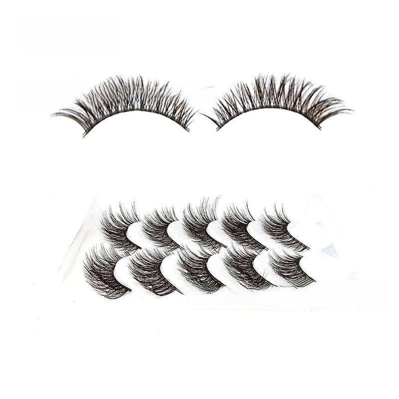 5 pairs of eyelashes